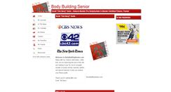Desktop Screenshot of bodybuildingsenior.com