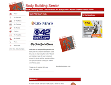 Tablet Screenshot of bodybuildingsenior.com